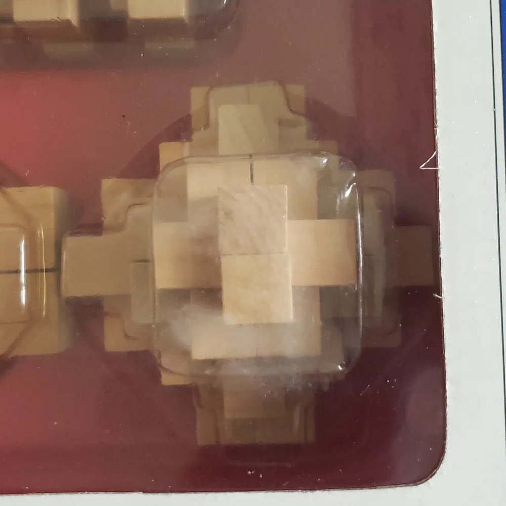 Brain Benders 3 Piece Wood Puzzles